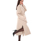 Margaret Premium Lana Wool Cashmere Coat in Royal Creme