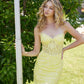 CLEARANCE - Nox Anabel D980 Embroidered Sweetheart Short Dress (Size 6)
