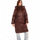 Espresso Shine Insulated Bio-Down Puffer