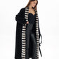 Genuine French Orylag Fur Italian Cashmere Wool Coat