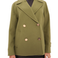 Sorrento Cashmere Blend Coat in Olive