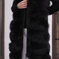 Genuine Alaska® Outerwear Company polar fox fur vest, 90 cm, shown from the front