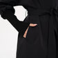 Miru Trench Coat in Black