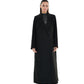 Aria Cashmere Blend Coat in Black