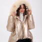 Genuine Polar Fox Down Fill Jacket