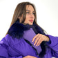 Genuine Silver Fox Premium Down Fill Coat