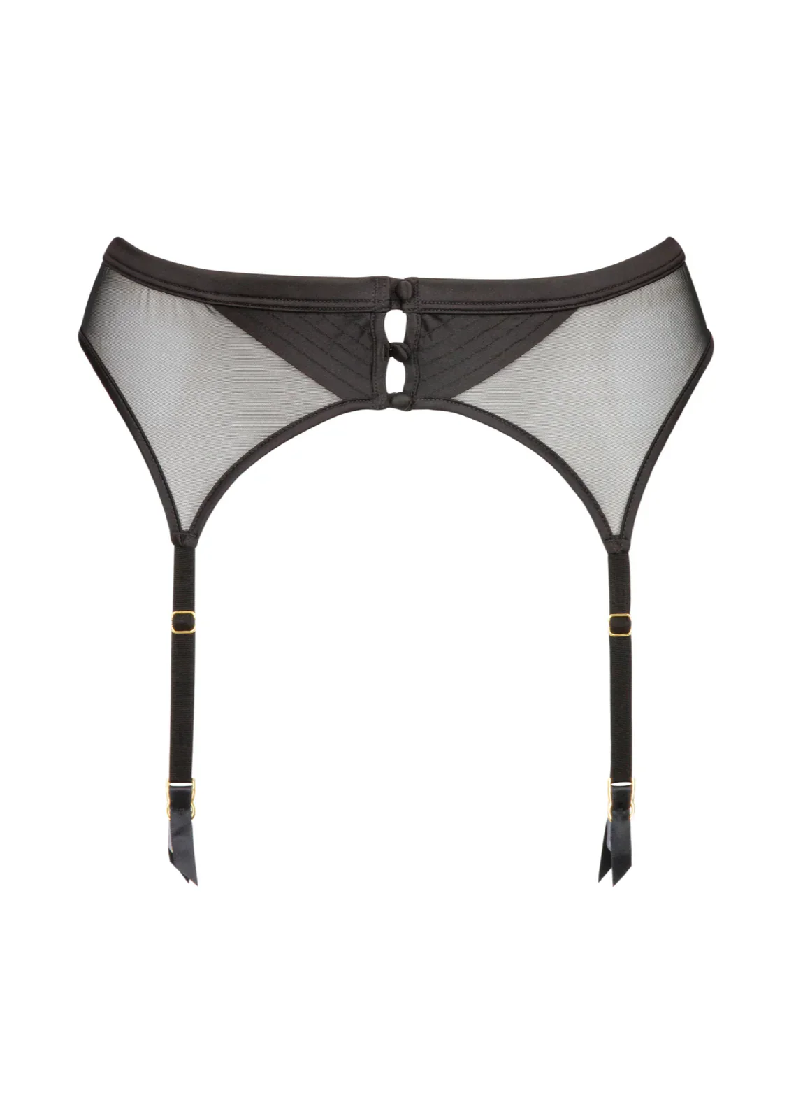 Atelier Amour Douce Insomnia Sheer Mesh Garter Belt-3