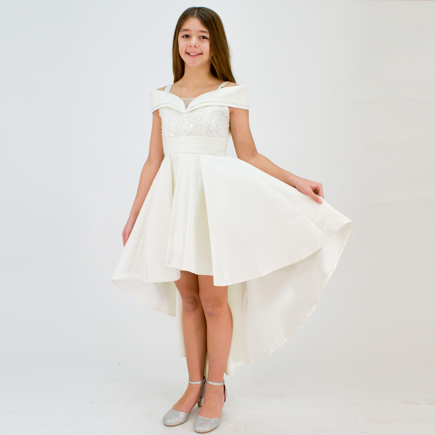 Moonlit Majesty Girls Formal Dress - Farnelli