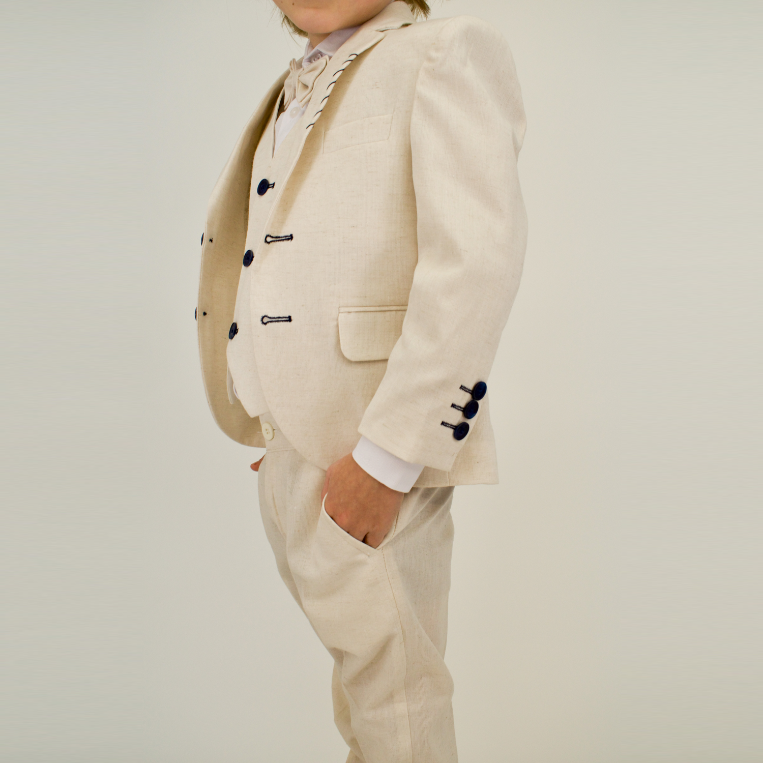 Linen Prince Boys Formal Suit-4