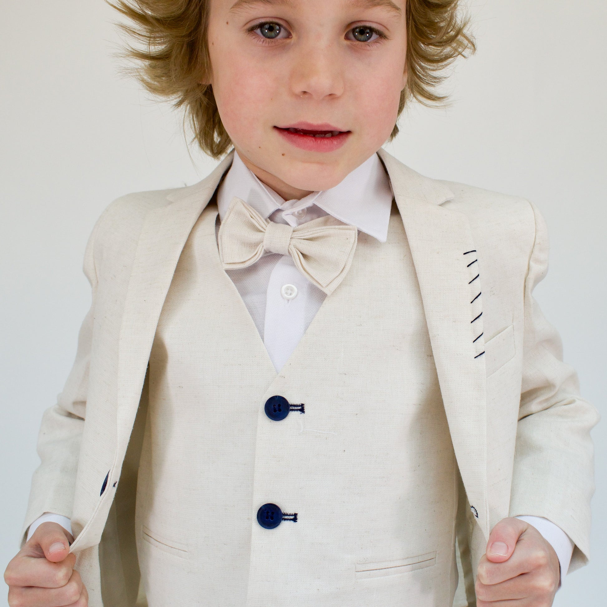 Linen Prince Boys Formal Suit - Farnelli