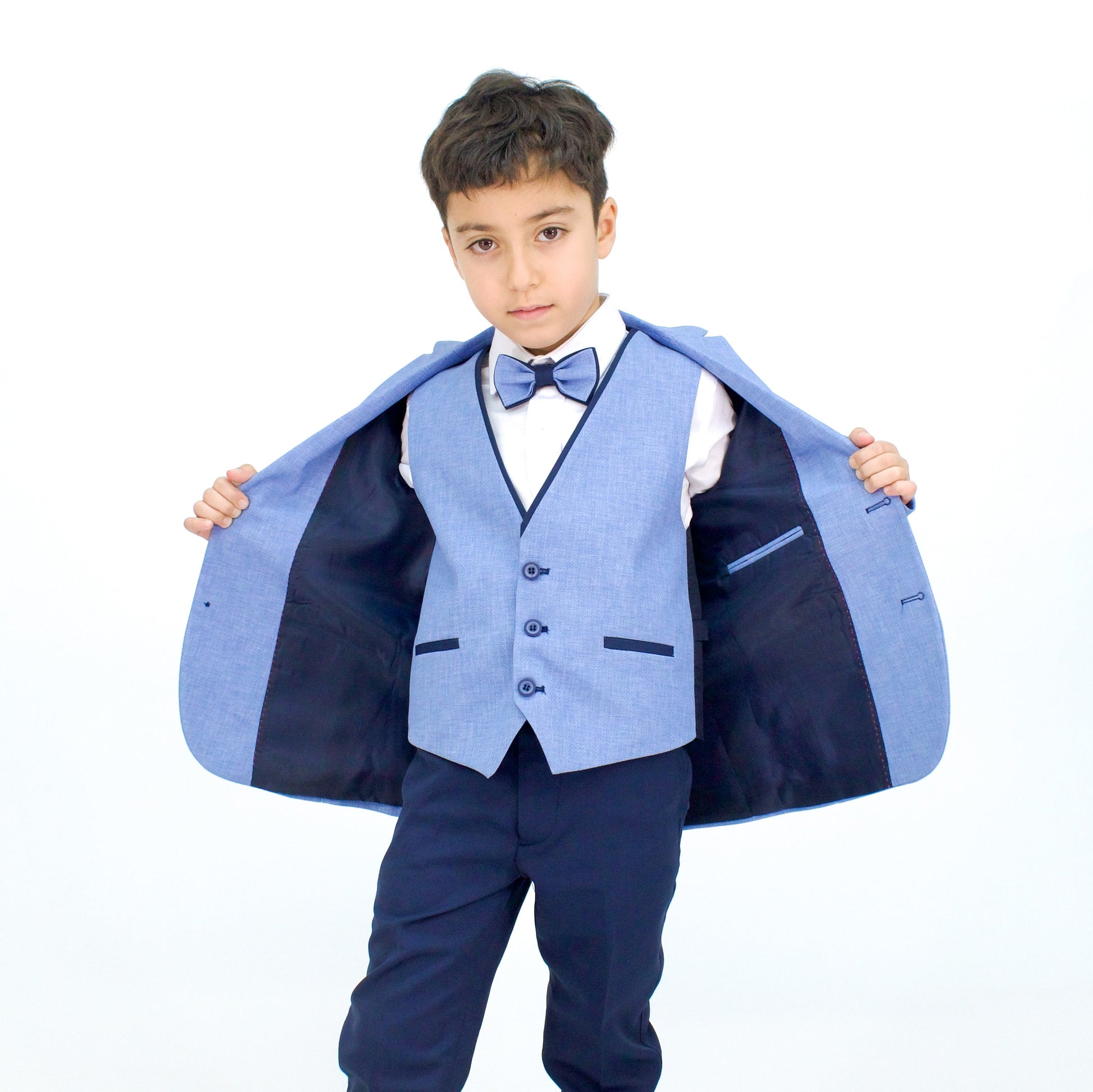 Captain Stylish Formal Boys Suit - Farnelli