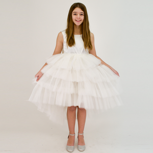 Simple Chic Girls Formal Dress - Farnelli