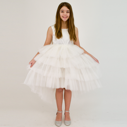 Simple Chic Girls Formal Dress - Farnelli