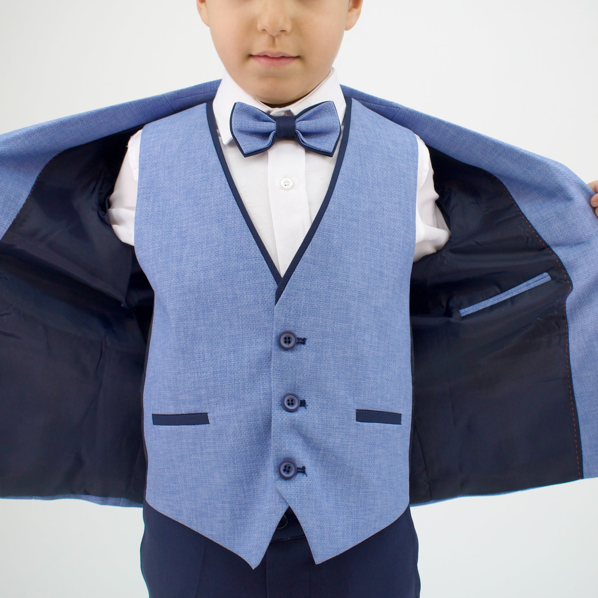 Captain Stylish Formal Boys Suit - Farnelli