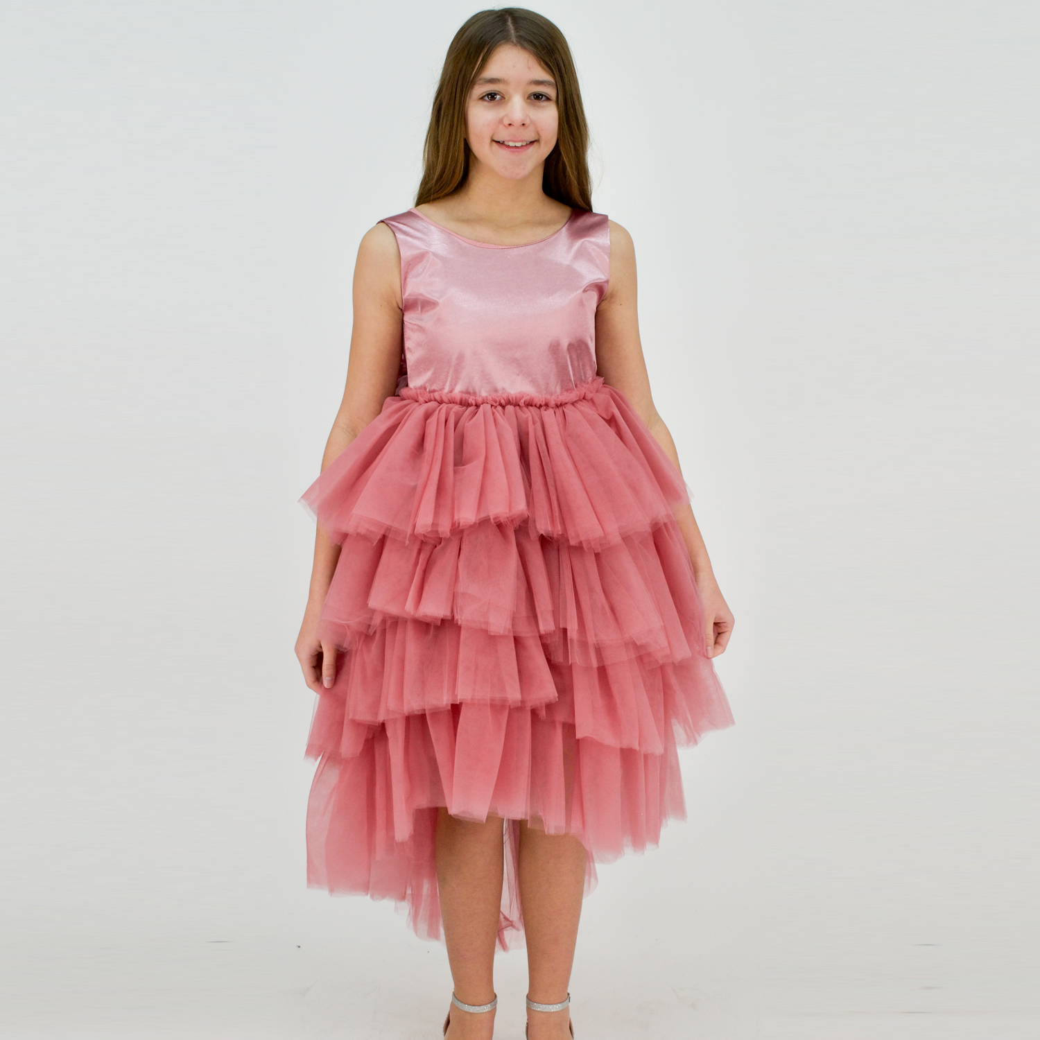 Simple Chic Girls Formal Dress - Farnelli