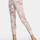 Trophy Yoga velvet cropped leggings in black, made in USA