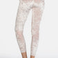 Trophy Yoga velvet cropped leggings made in USA, shown in a close-up product view