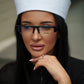 Sailor Linen Hat in White