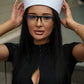 Sailor Linen Hat in White
