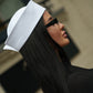 Sailor Linen Hat in White