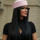 Sailor Linen Hat in Pink
