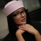 Sailor Linen Hat in Pink