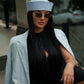 Sailor Linen Hat in Blue