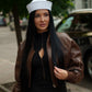Forbici Sailor Cotton Hat in White
