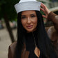 Forbici Sailor Cotton Hat in White