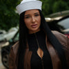 Forbici Sailor Cotton Hat in White - White