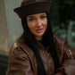 Sailor Collare Hat in Dark Chocolate