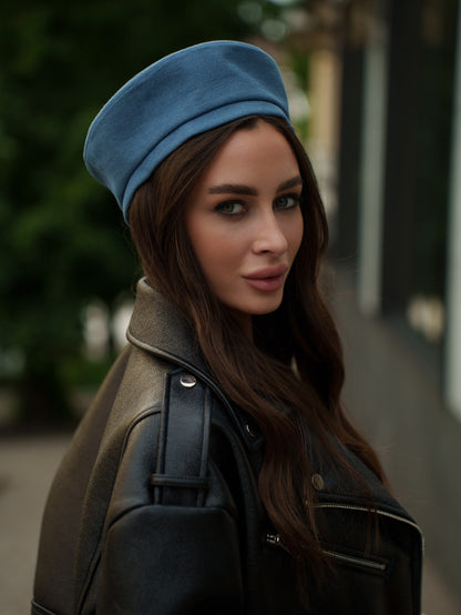 Paris Hat in Blue