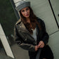 Sailor Collare Hat in Light Grey