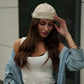 Docker Cap in Sand Denim