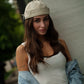 Docker Cap in Sand Denim