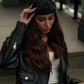 Docker Cap in Black Denim
