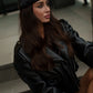 Docker Cap in Black Denim