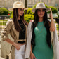 Tribli Doble-Chain Paper Straw Hat