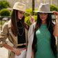 Tribli Doble-Chain Paper Straw Hat