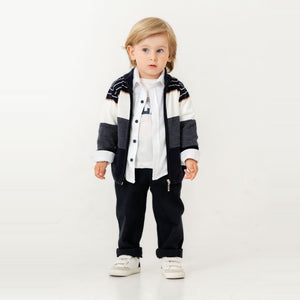 Stylish James Boys 4PC Sweater Set-1