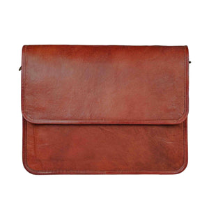 Classy Leather Bags flap over messenger bag with adjustable shoulder strap and multiple compartments, stylish and functional for everyday use.