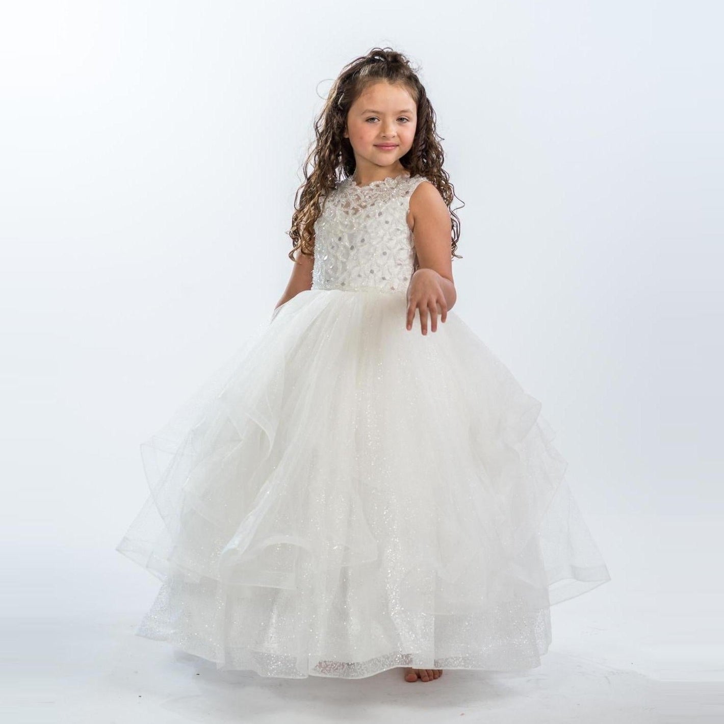 Charming Elegance Girls Formal Dress - Farnelli