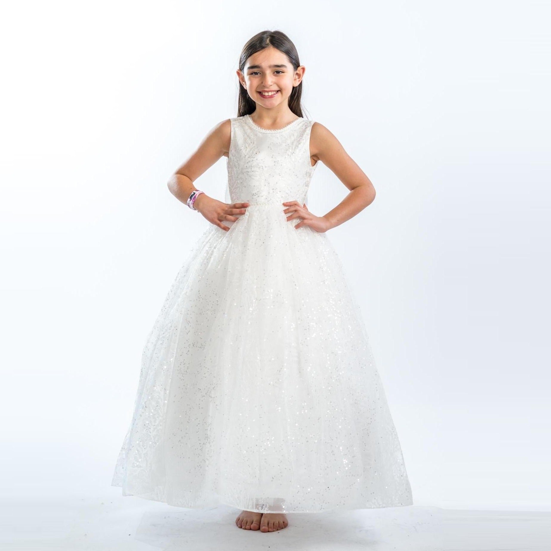 Classic Royalty Girls Formal Dress-4