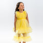 Canary Yellow Girls Formal Dress-1