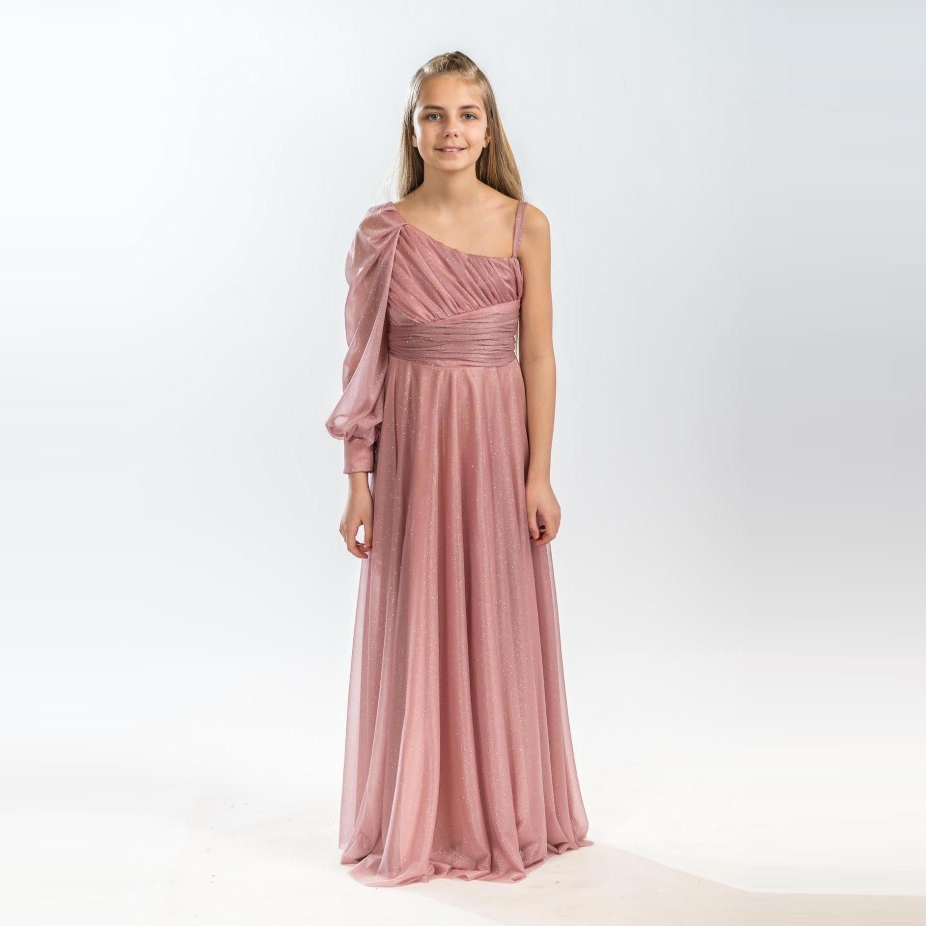 Elegant Emma Girls Formal Dress-3
