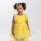 Canary Yellow Girls Formal Dress-3