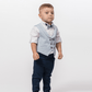 Macho Blue Formal Boys Suit-2