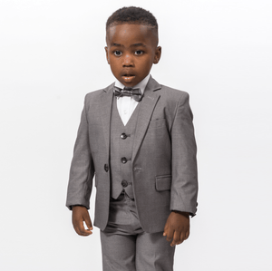 Classic Grey Boys Suit-0