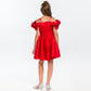 Miss playful red dress for teens-2