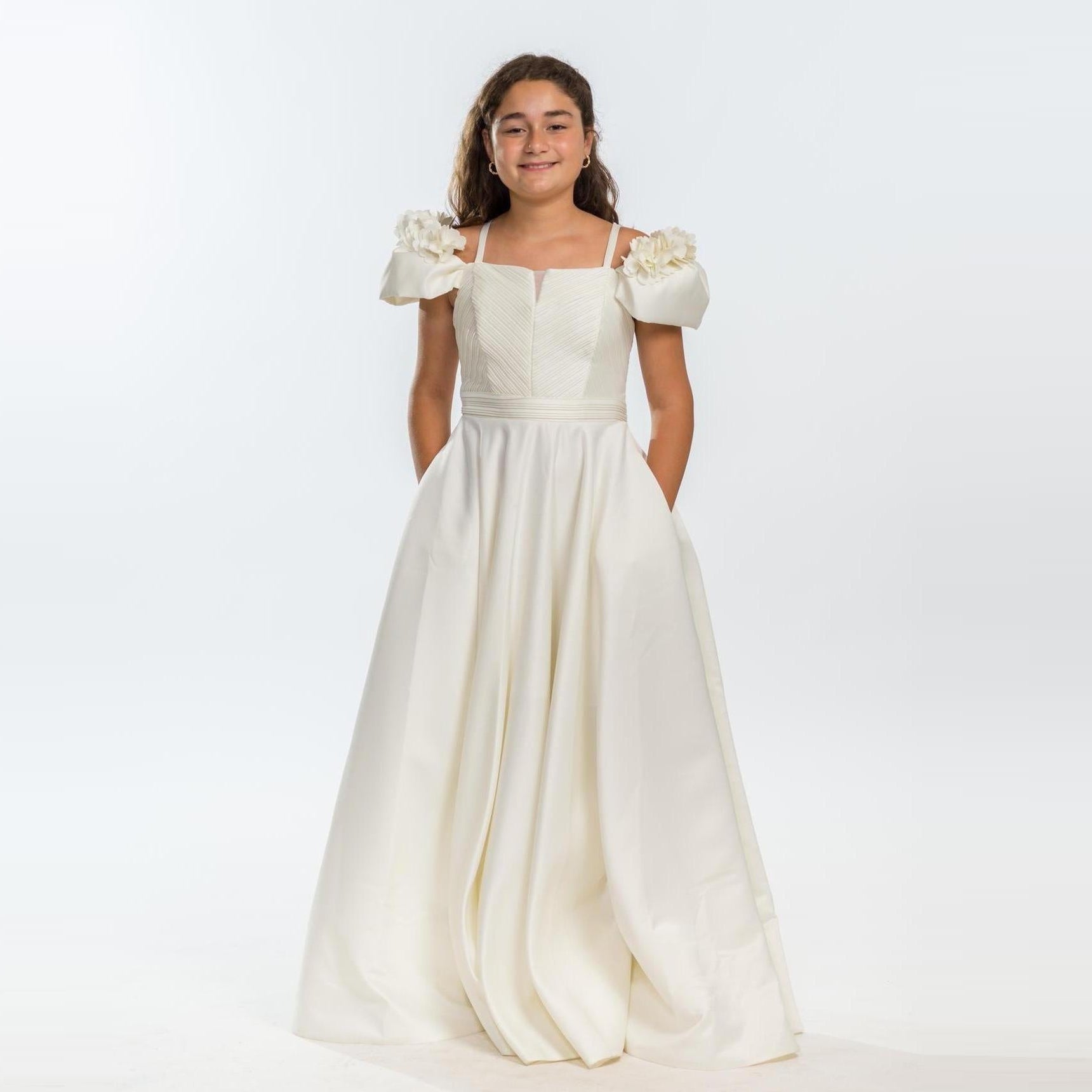 Sweetie Style Teen White Dress-0